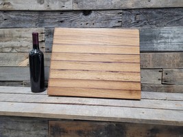 Wine Barrel Cutting and Chopping or Charcuterie Board - Aprito - 100% re... - £159.56 GBP