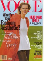 1999 Vogue Magazine February Stella Tennant George Bush Mary Quant Cecily Brown - £88.11 GBP