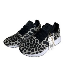 Adidas Swift Run Women&#39;s Sizes Leopard Animal Print Black White BD7962  - £55.28 GBP