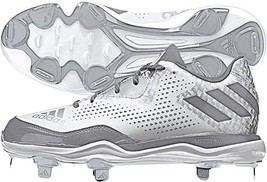 adidas Women&#39;s PowerAlley 4 W Softball Metal Cleats Q16598 Size 9 - $89.99
