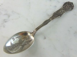 Vintage Estate Watson Co. Sterling Silver Detroit Collectible Spoon E92 - £59.35 GBP