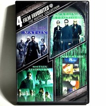 4movie Dvd The Matrix Reloaded Revolutions Animatrix Hugo Weaving Gloria Foster - £7.89 GBP