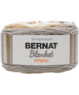 Spinrite Bernat Blanket Stripes Yarn Foggy Shores 1 Pack of 12 Skein - $154.49