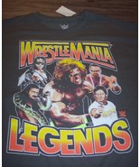 WWE WWF WRESTLEMANIA LEGENDS WRESTLING T-Shirt MENS MENS LARGE NEW w/ TAG - $27.08 CAD