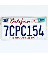 2017 United States California Lipstick Passenger License Plate 7CPC154 - $18.80