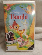 Bambi (VHS, 1997) Black Diamond - $8.13