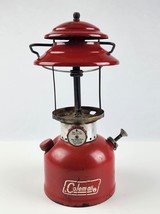 Vintage Coleman Model 200a red Lantern Dated 7/71 Missing Globe Untested - $110.87