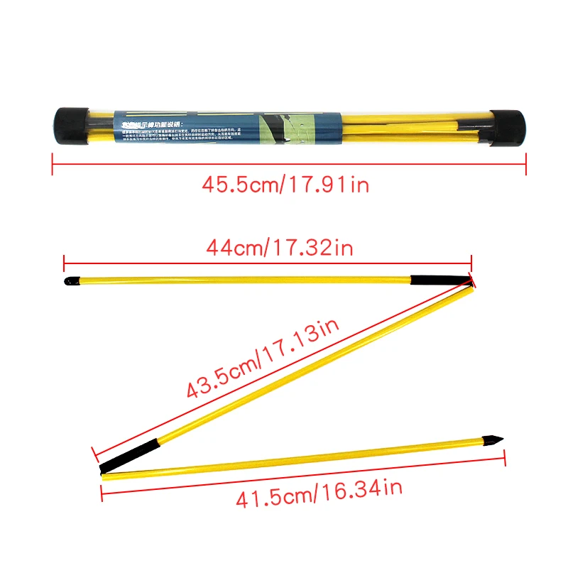 Sporting 2 Pcs Golf Putting Training Aids Golf Alignment Sticks 3 Sections FolAl - £23.98 GBP