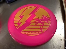 Hot Pink “Neon Lightning” Pro Frisbee - £7.01 GBP