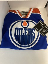 Connor McDavid Blue Stitch Jersey NHL Reebok Edmonton Oilers #97 Size 50 - $96.03