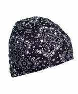 Balboa Z101 100% Cotton Flydanna - Black Paisley - $16.91 CAD