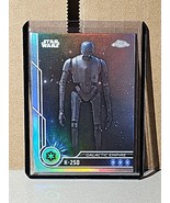 2023 Topps Chrome Star Wars Silver Refractor #3 K-2SO Rebel Droid - $60.07 MXN