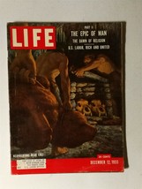 Life Magazine December 12, 1955 - The Epic of Man The Dawn of Religion - ADs - M - £5.19 GBP