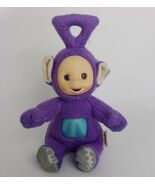 Y2K Playskool Rubber Face Teletubbies Tinky Winky Doll Beanie Purple 199... - $476.52 MXN