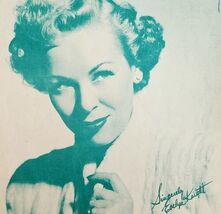 1948 Evelyn Knight Sheet Music Brush Those Tears From Your Eyes Leeds Vi... - $12.39