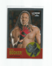 King Booker 2007 Topps Wwe Chrome Heritage Card #31 - £5.38 GBP