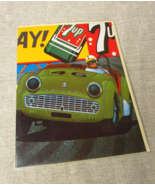 The Green Publishing Company 7- Up / Vintage Triumph Racing Car Blank Card - $3.99