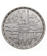 1410-1990 Égypte 5 Pounds Pièce Argent En Bu, National Population Centre... - $957.14 MXN
