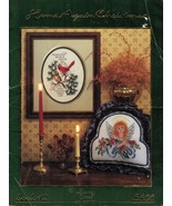 Cross Stitch Home Again Christmas Inspirational Angels Gloria Cardinal P... - $11.99