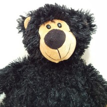 Black Teddy Bear Plush Stuffed Animal 11&quot; 2012 - £12.46 GBP