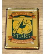 Vintage 75 years Catalyst Monsanto Enviro-Chem Lapel Pin Pinback KG JD - $11.88