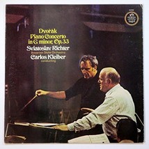 Dvorak: Piano Concerto in G Minor, Op. 33 / Sviatoslav Richter, Bavarian State O - £43.21 GBP