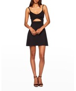 Susana Monaco x Revolve Cutout A-Line Mini Dress Black $178, Sz M, NWT! - £74.96 GBP