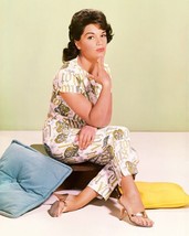 Connie Francis Pose On Floor 24x36 inch Poster - $29.99