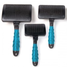 Master Grooming Tools MGT Self-Cleaning Slicker Brush S Blu - $10.92+