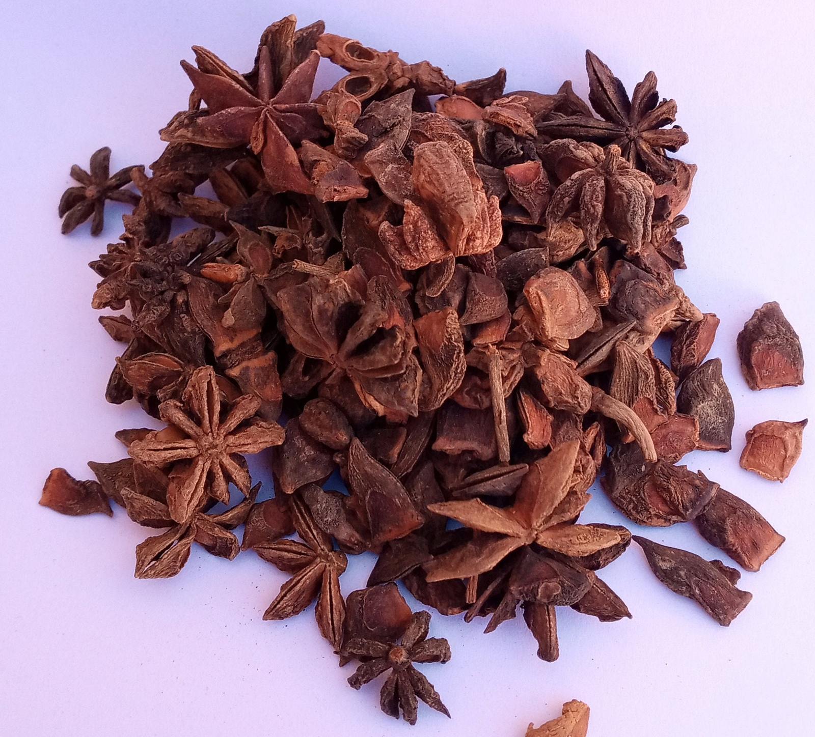 Anis Stars, Organic Dried Herbs, Star Anise Tea Organic, Autumn Star, Illicium  - $23.00