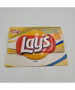 NWT Vintage Lays Chip Bag Clip Retro Graphics Magnet 2001 - £23.44 GBP