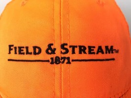 Field &amp; Stream Magazine Neon Hunter Orange Adjustable Snap Back Baseball... - £19.53 GBP
