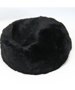 Women Fur Vintage Pill Box Hat Hand Made Margaret L. Martin  Size M - $58.09 CAD