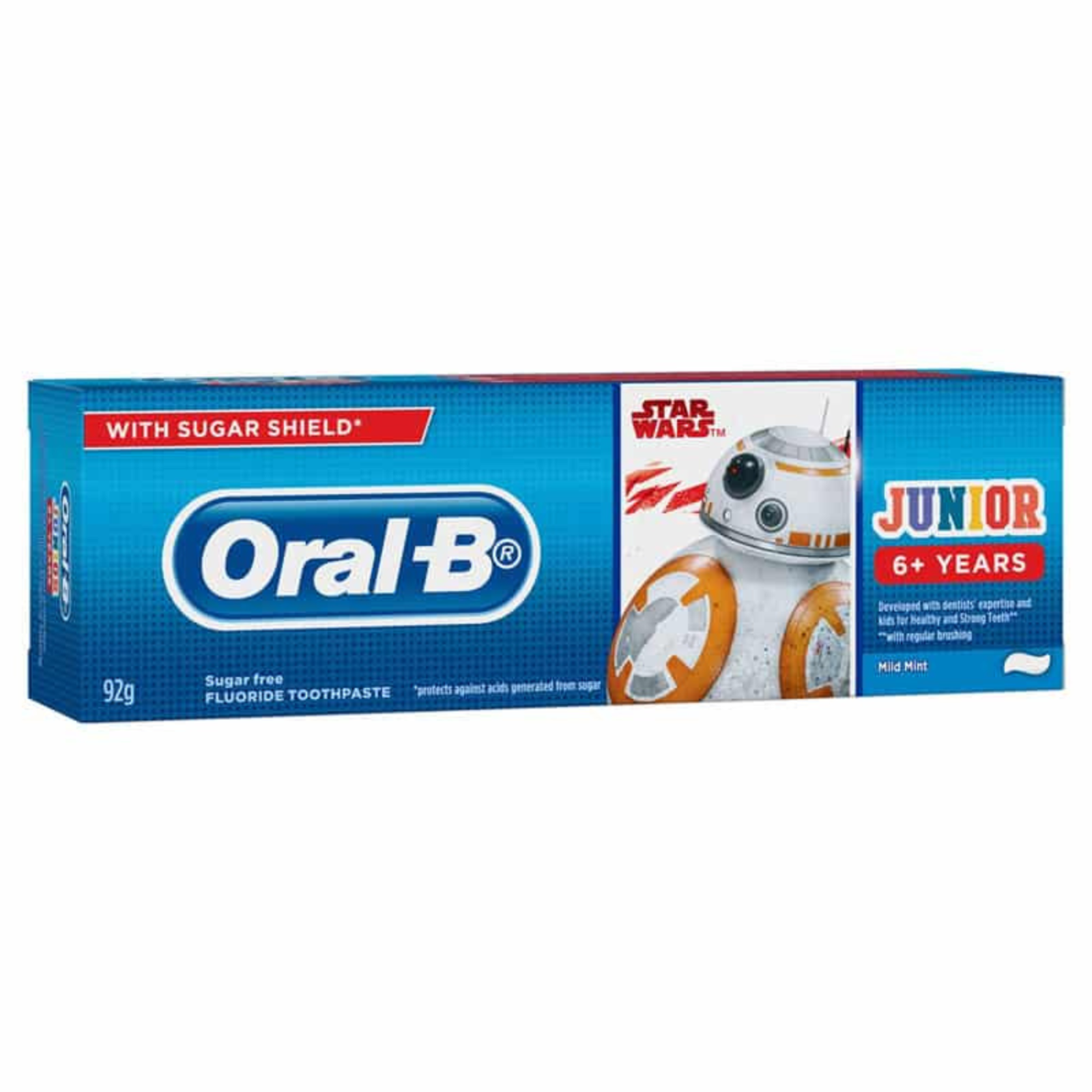 Oral B Junior 6+ Years Toothpaste 92g Star Wars
