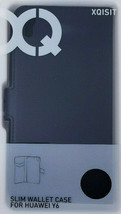 OEM Black XQISIT Retail Pack Card Pocket Back Cover Case Wallet For Huaw... - $7.24