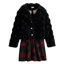 Girls 7-16 Self Esteem 2-Piece Long Sleeve Collar Jacket &amp; Dress Set, Gi... - $12.00