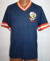 Vintage 80s Conway TWITTY CITY Twitty Bird Baseball Team Player Jersey V... - $197.99