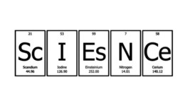 ScIEsNCe | Periodic Table of Elements Wall, Desk or Shelf Sign - $12.00