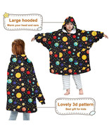 Fur Warm Poncho, Cozy PJ Oversized Hoodie, Blanket Top With Hood - Boys ... - $17.45