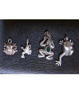 Lot 925 Silver Frog Charms Pendants - €59,54 EUR