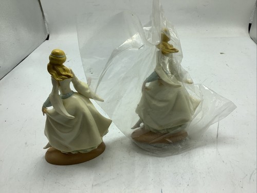 Lot of 2 Vintage Wilton Teen Princess Pick Blonde Cake Decoration New Item image 4