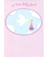 A New Baby Girl! - New Baby Girl Greeting Card - 4423 - $51.41 MXN