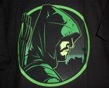 TeeFury Arrow LARGE &quot;I Will Not Fail This City&quot; Green Arrow Shirt BLACK - £11.19 GBP