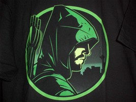 Tee Fury Arrow Large &quot;I Will Not Fail This City&quot; Green Arrow Shirt Black - £11.19 GBP