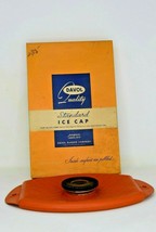 Vintage Davol Standard Moulded Rubber Ice Cap Bag With Original Box No.402  - £9.01 GBP