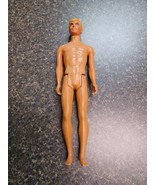Vtg 1968 Mattel Barbie Ken Doll Blonde Hair Blue Eyes Tan Skin Legs Clic... - £15.68 GBP