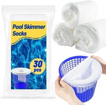 Sukh Pool Skimmer Socks Filte - 30PCS Pool Socks Skimmer Filter Socks Pool - $13.86