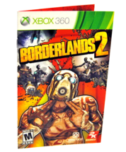 Instruction Manual Only Borderland 2 Gear Box 2K Games XBOX 360 2012 No Game - £4.24 GBP