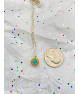Bullet Necklace with Genuine Turquoise Stones .204 Caliber Ruger Arizona - €37,62 EUR