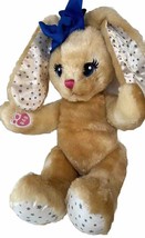 Build A Bear Jointed Poseable Star Print B-A-B Bunny Rabbit Beige 17in S... - £6.72 GBP